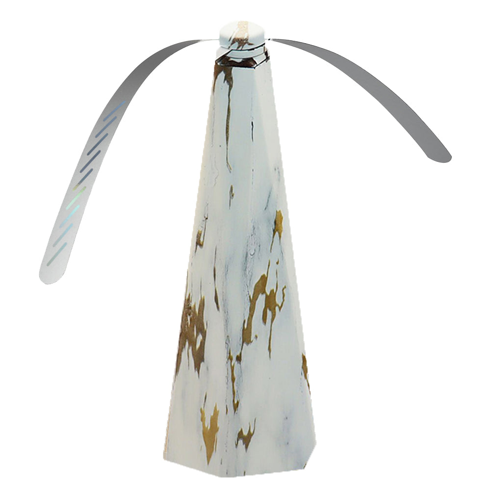 USB Hexagonal Multifunctional Fan Leaf Automatic Flycatcher Ultra-quiet Flies Repellent