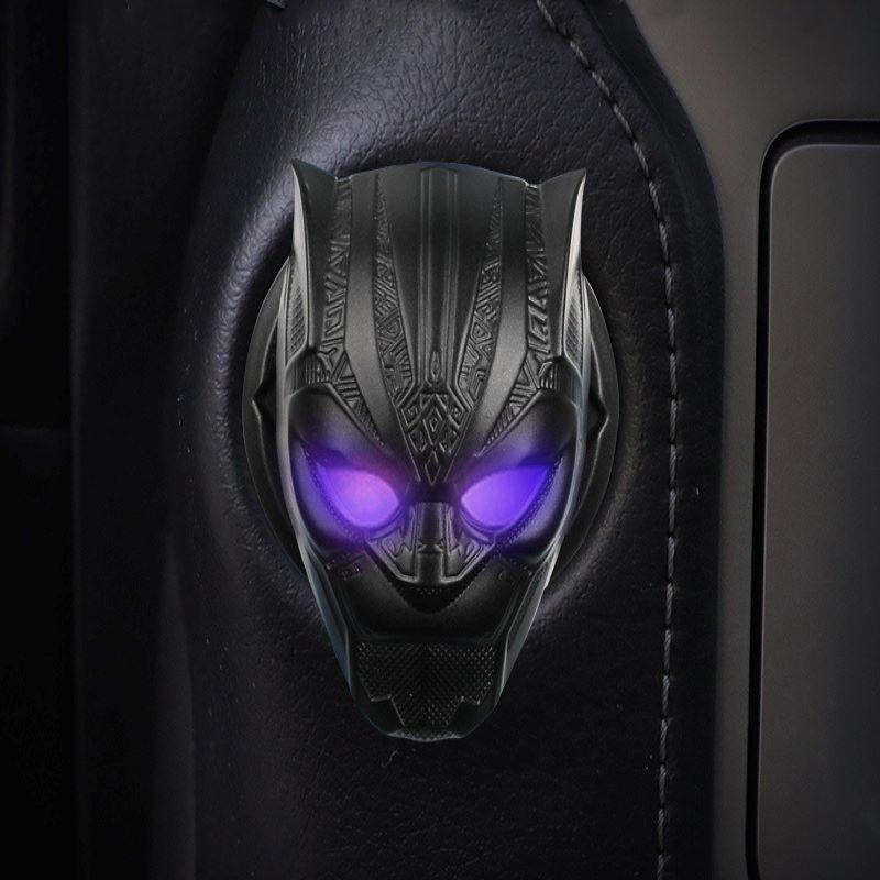 Black Panther Spiderman Iron Man Captain America Hero Push Start Covers