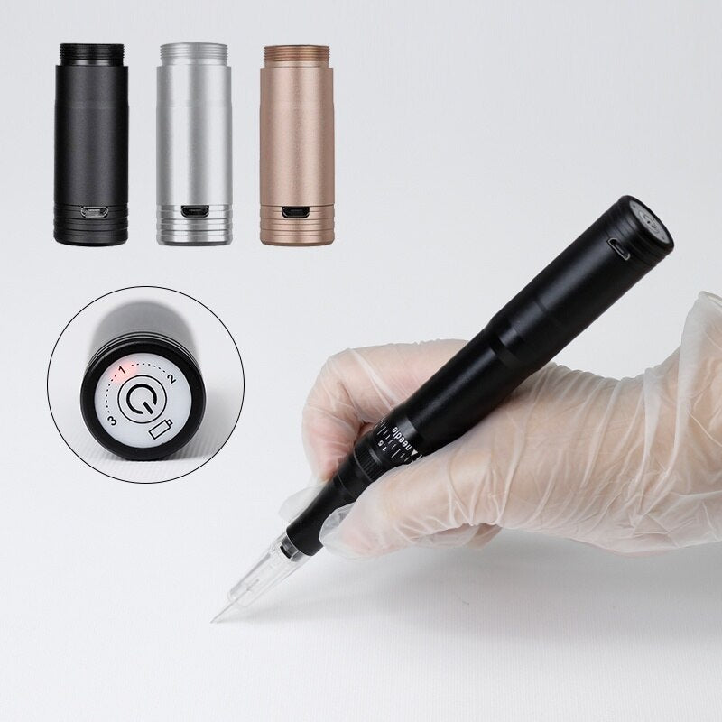 Microblades kit Tattoo Machine kit Permanent makeup Set Wireless Permanent Makeup Body Art Supplies Suitable for beginner
