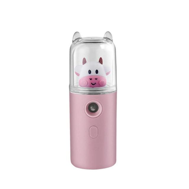 30ml Mini Nano Mist Facial Sprayer Beauty Instrument USB Humidifier Rechargeable Nebulizer Face Steamer Moisturizing Beauty Tool