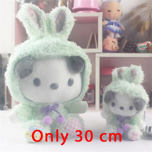 Sanrio Kawaii Easter Series Plush Toys Kuromi My Melody Cinnamoroll Hello Kitty Pillow Soft Stuffed Plushie Dolls Kids Girls New