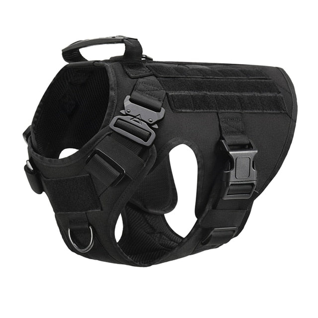 K9 Tactical Military Vest Pet German Shepherd Golden Retriever Tactical Training Dog Harness and Leash Set For All Breeds Dogs
