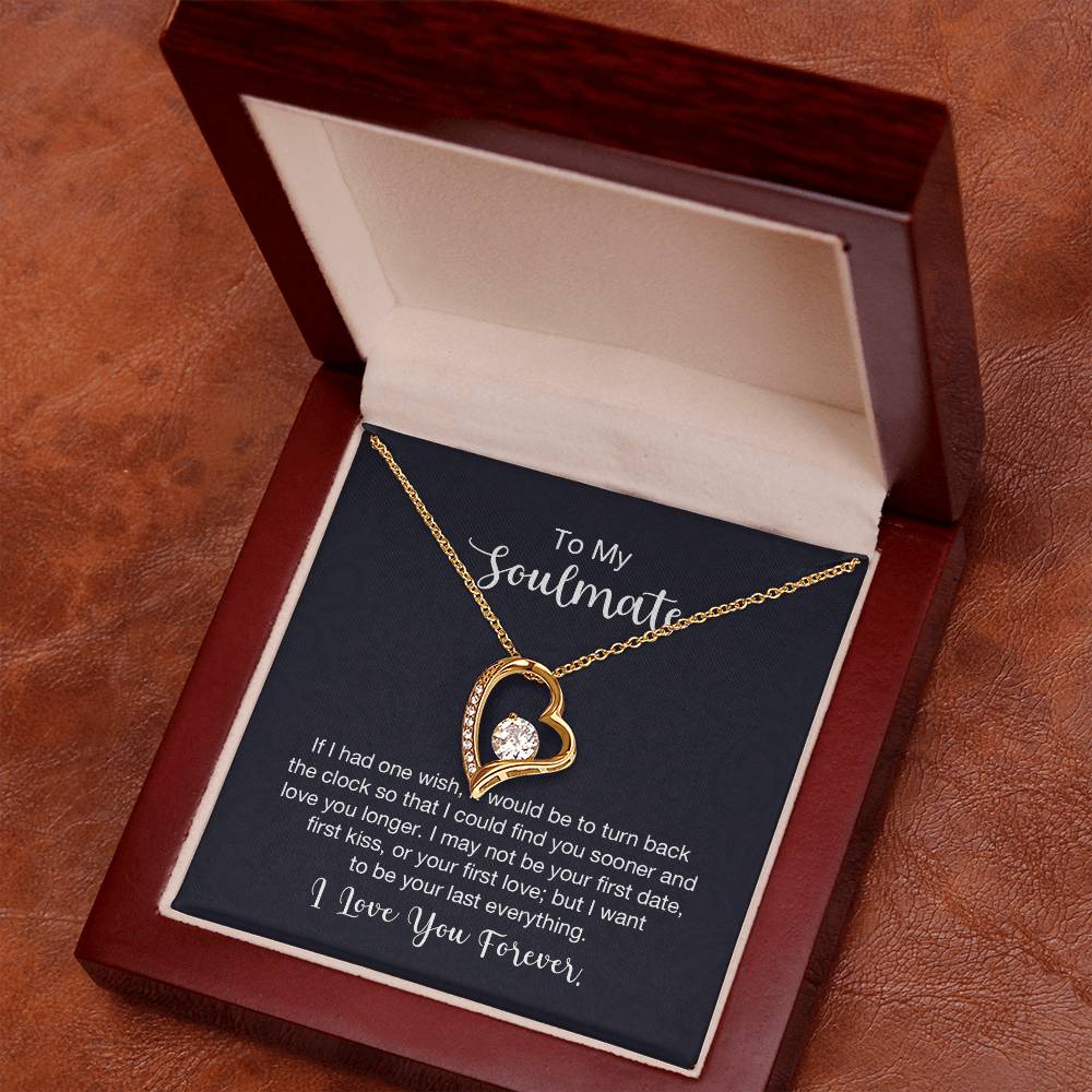 Soulmate Forever Heart Necklace