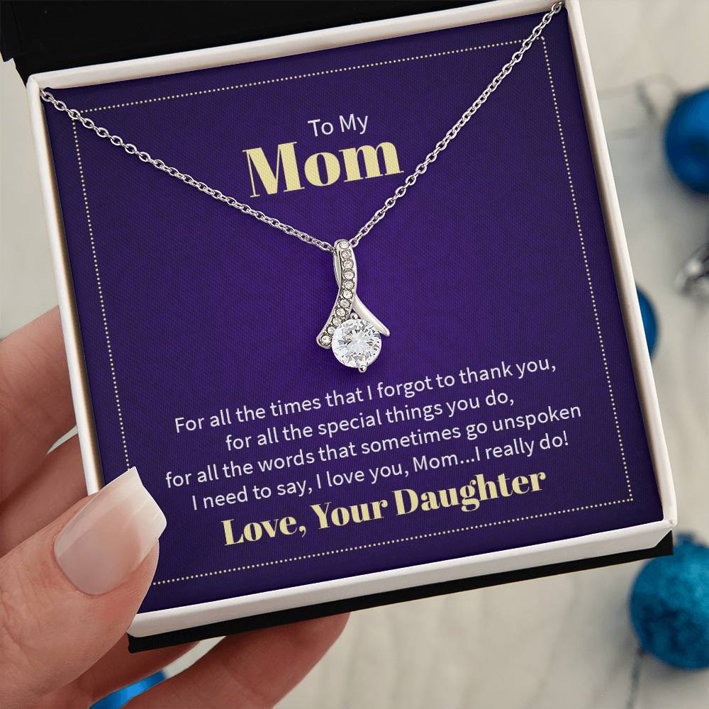 Alluring Beauty Necklace for Mom