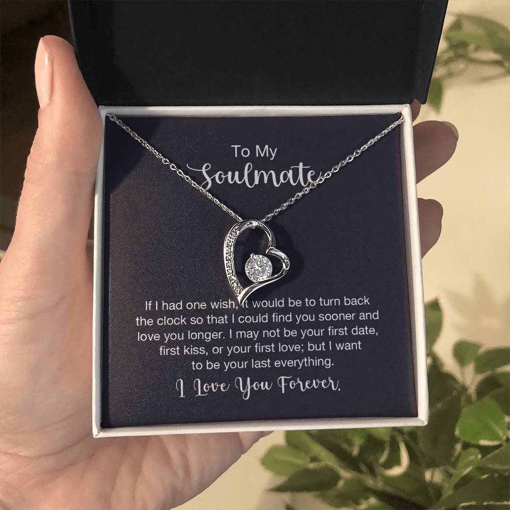 Soulmate Forever Heart Necklace