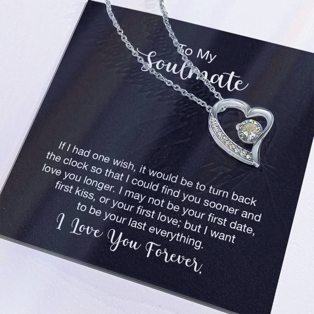 Soulmate Forever Heart Necklace