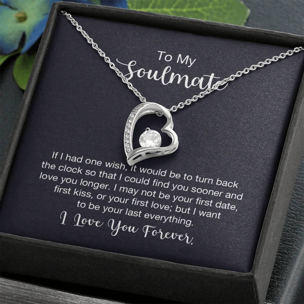 Soulmate Forever Heart Necklace