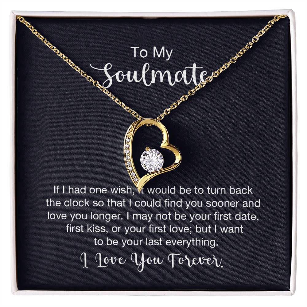 Soulmate Forever Heart Necklace