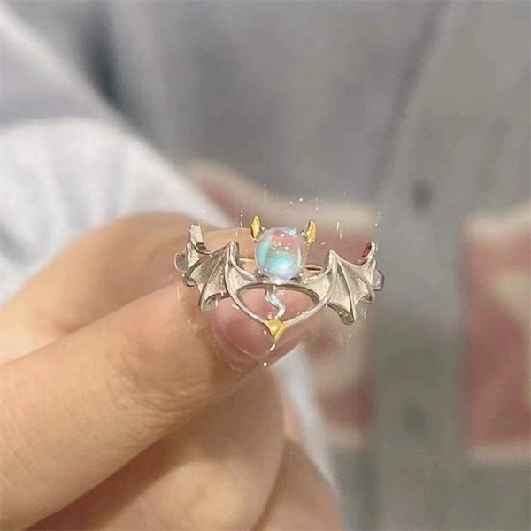 Vintage Daisy Flower Rings For Women Korean Style Adjustable Opening Finger Ring Bride Wedding Engagement Statement Jewelry Gif