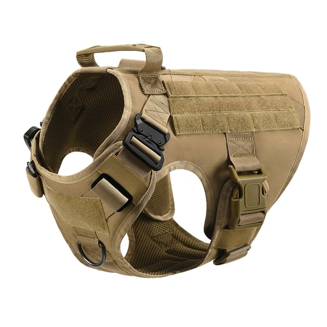 K9 Tactical Military Vest Pet German Shepherd Golden Retriever Tactical  Training Dog Harness and Leash Set For All Breeds Dogs