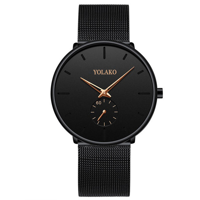 Stainless Mesh Band Watch