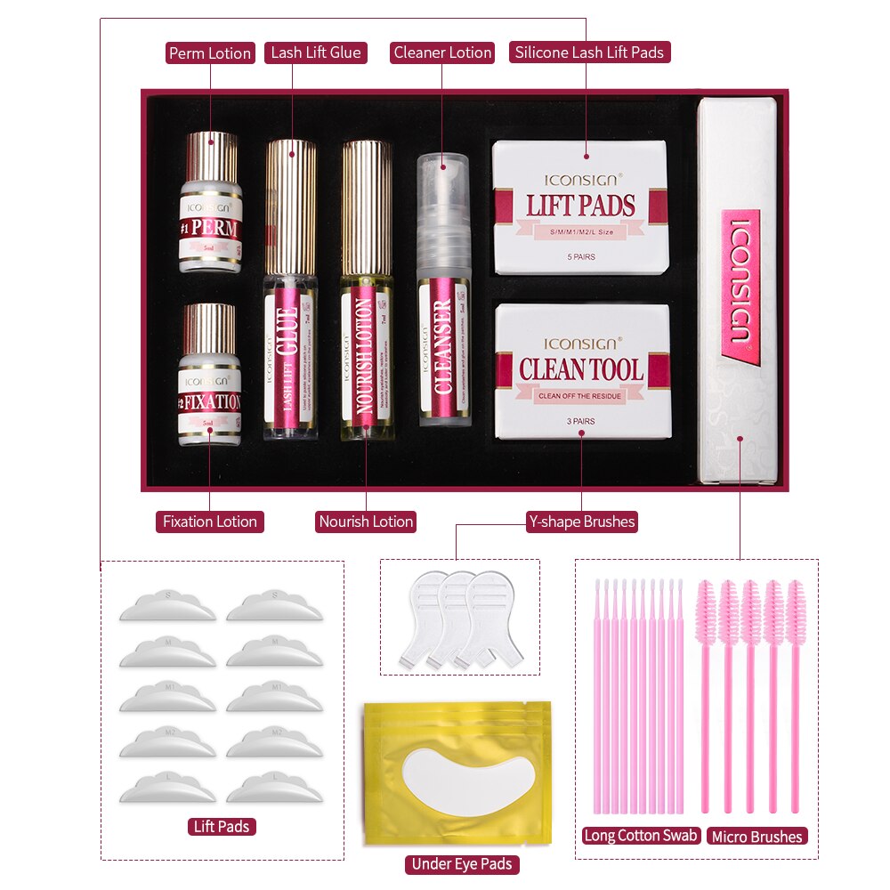 New Lash Lift Kit 5-8 Mins Fast Lash Perm Eyelashes Lifting Kit Professional Eyelash Perm Curl Eye Makeup Tools