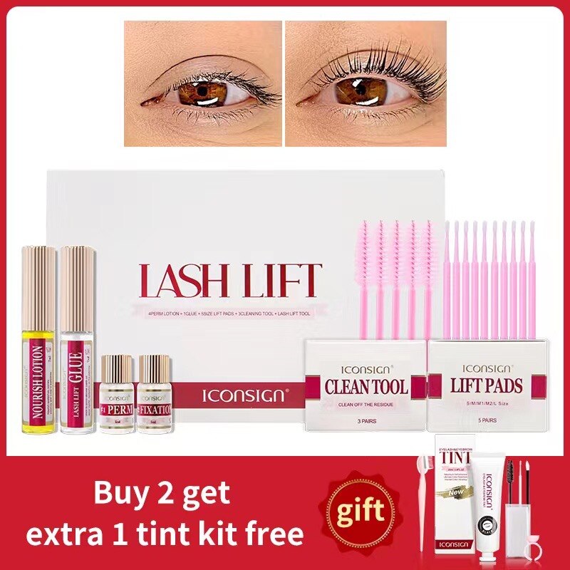 New Lash Lift Kit 5-8 Mins Fast Lash Perm Eyelashes Lifting Kit Professional Eyelash Perm Curl Eye Makeup Tools