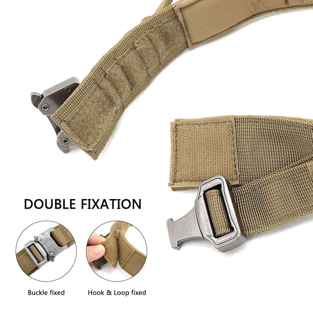 Tactical Dog Collar Military Adjustable Duarable Nylon German Shepard For Medium Large Walking Training Pet Accessories