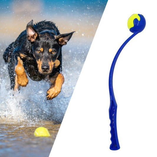 Pet Tossing Cue and Dog Training Ball Tossing Ball Launcher Dog Training Thrower Outdoor Funny Training Pet