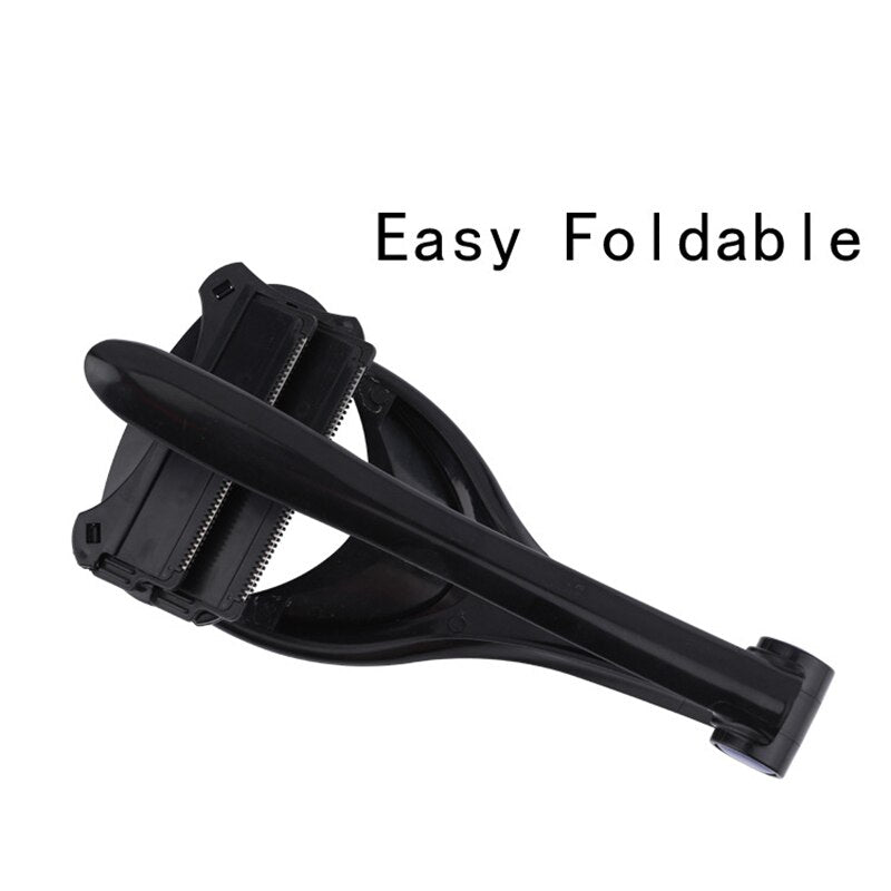 Double Blades Men Back Shaver Foldable Back Trimmer Hair Remover Tool Body Leg Razor Long Handle Dry&amp;Wet Hair Shaver