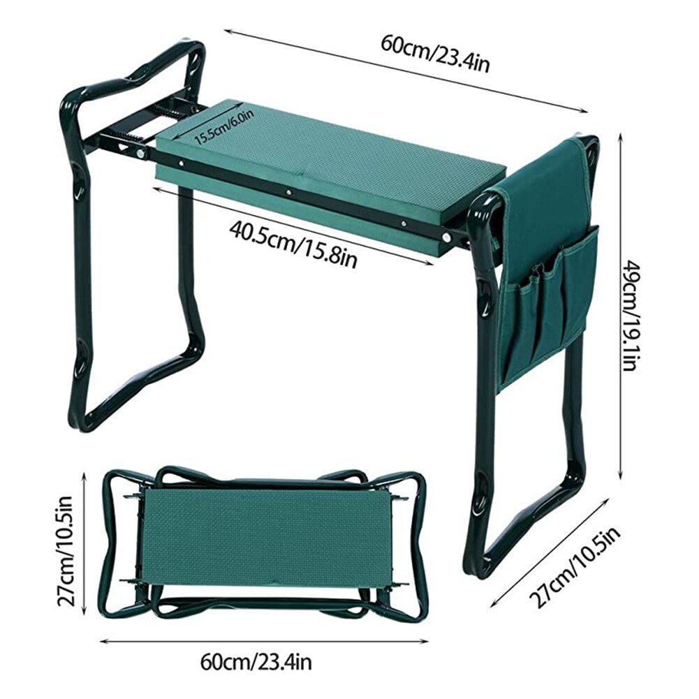 New Portable Tool Bag Garden Kneeler Storage For Kneeling Chair Accessories Multi Bag Only Tool Bag Kneepads Protector