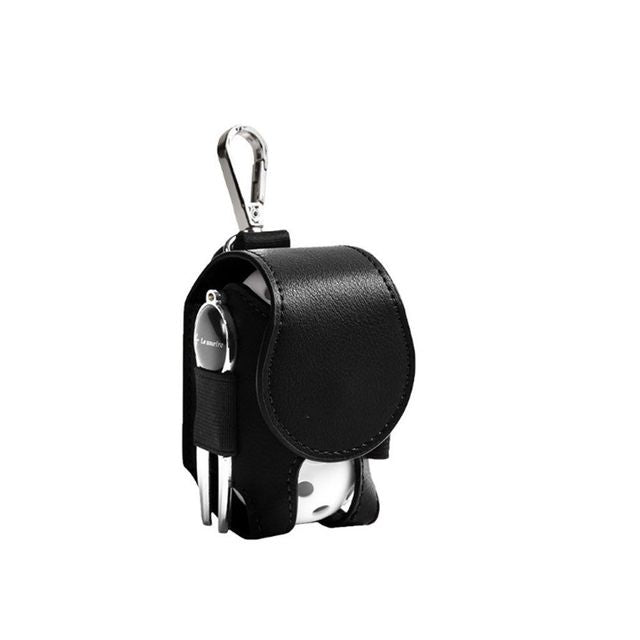 Mini Pocket Leather Golf Ball Storage Pouch Portable Golf Waist Holder Bag Mini Golf Ball Container Waist Storage Bag