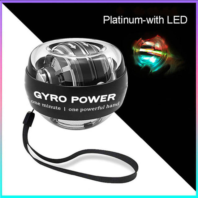 LED Wrist Ball Self Start Gyroscopic Powerball Gyro Arm Trainer