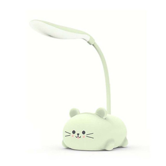 Hot LED Table Lamp Cartoon Cute Pet Cat Night Light Usb Rechargeable Led Table Light Child Eye Protection Warm White Desk Lamp