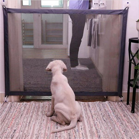 Dog Gate Dog Fence For Indoor and Outdoor Nylon Safe Pet Dog gate Safety Gate Pet Supplies Dropshipping