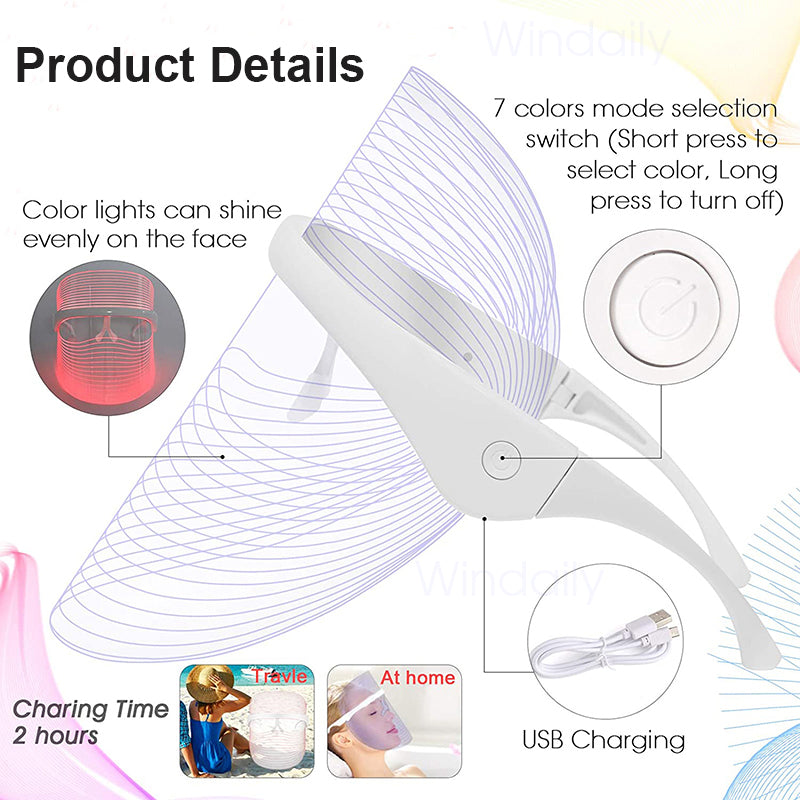 LED-Light Therapy Facial Mask