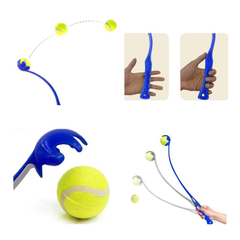 Pet Tossing Cue and Dog Training Ball Tossing Ball Launcher Dog Training Thrower Outdoor Funny Training Pet